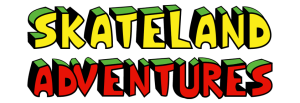 logo skateland adventures