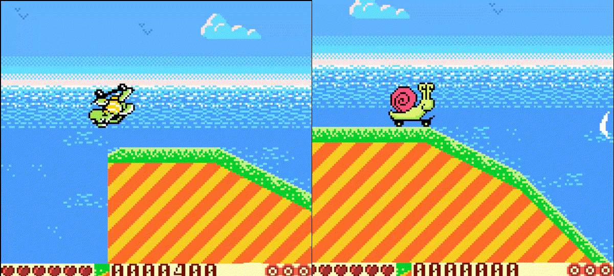 ramps on game boy